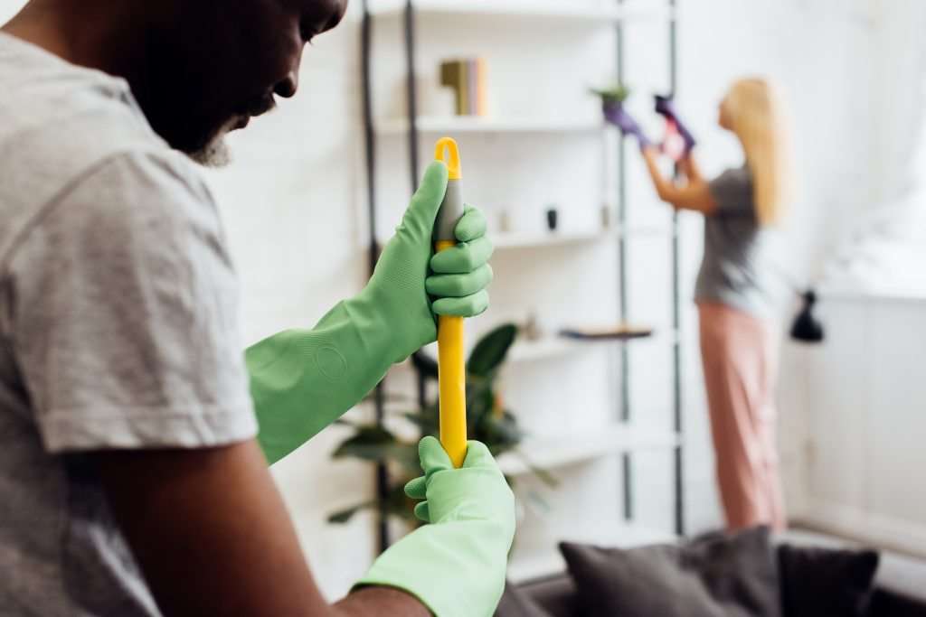 Thorough deep cleaning in Al Warqa to remove dust and hidden dirt