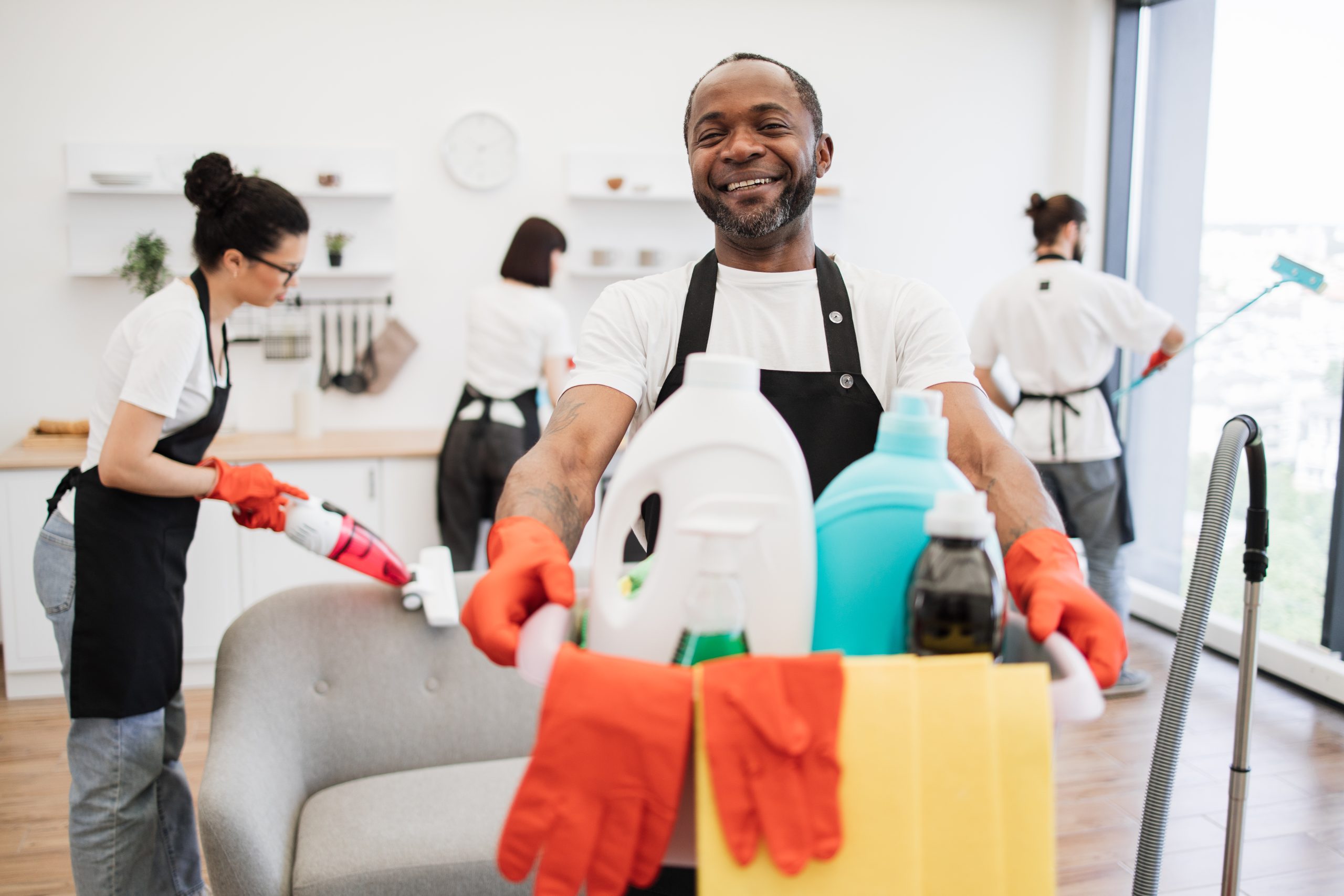 eep cleaning vs standard cleaning services comparison in UAE