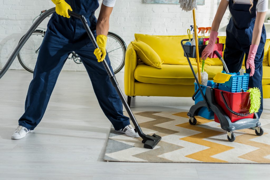 Deep home cleaning in Sharjah to eliminate dust, stains, and germs