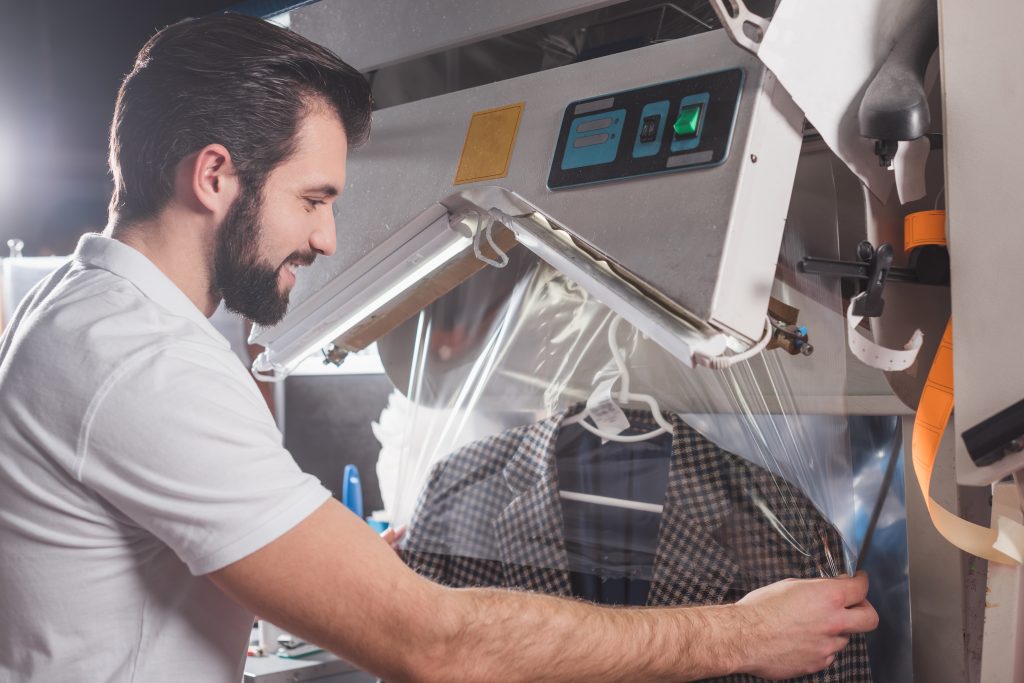 Professional dry cleaning service in UAE for delicate fabrics and garments