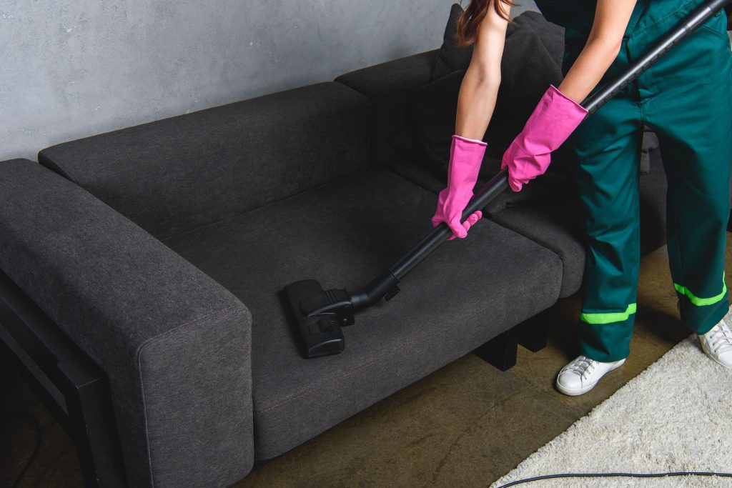 Fabric sofa cleaning in Sharjah using eco-friendly and effective methods