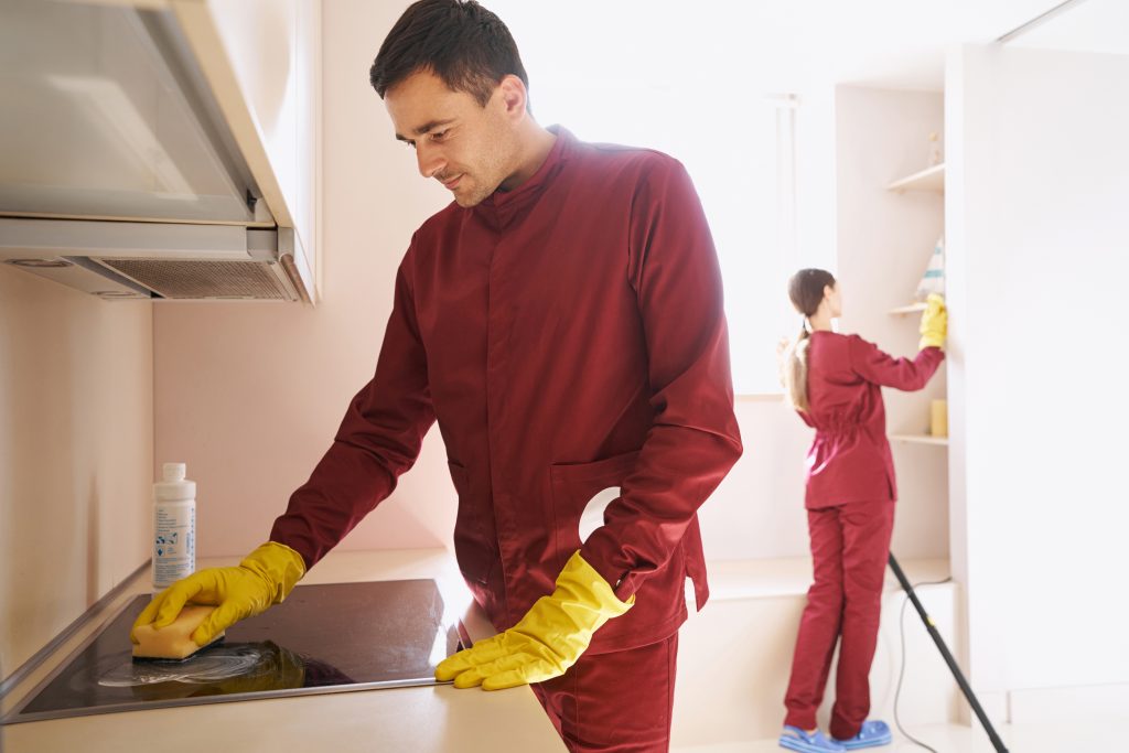 Deep kitchen cleaning in UAE to remove grease, stains, and bacteria