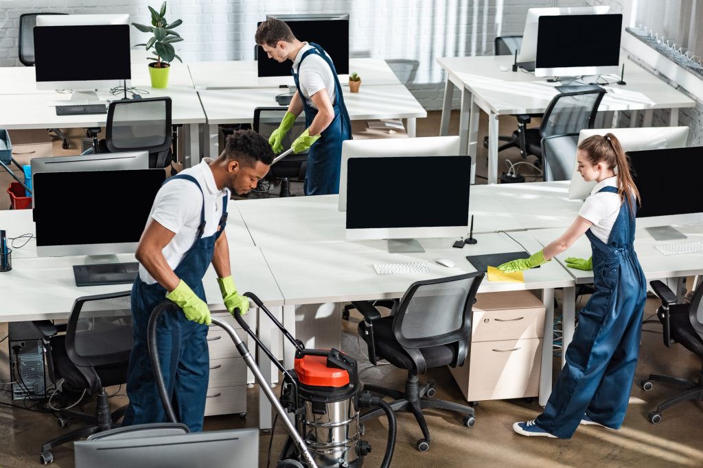 Professional office cleaning in Umm Al Quwain to maintain cleanliness and productivity
