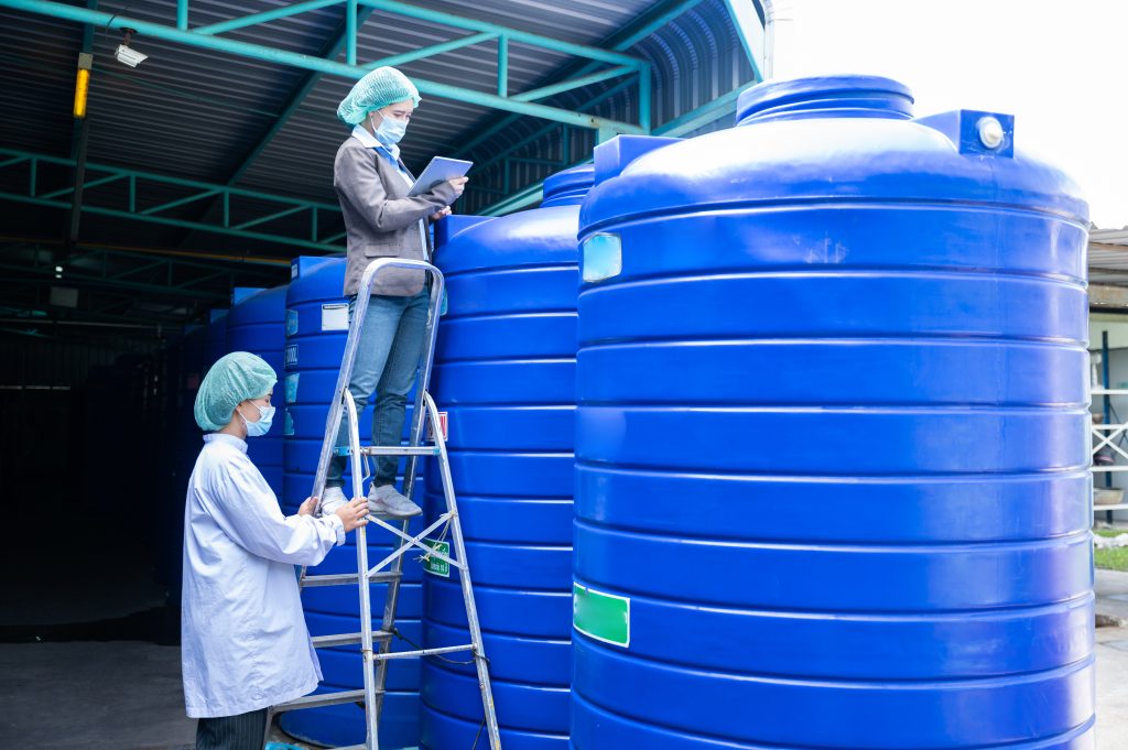 Certified water tank disinfection service in UAE for health and safety"