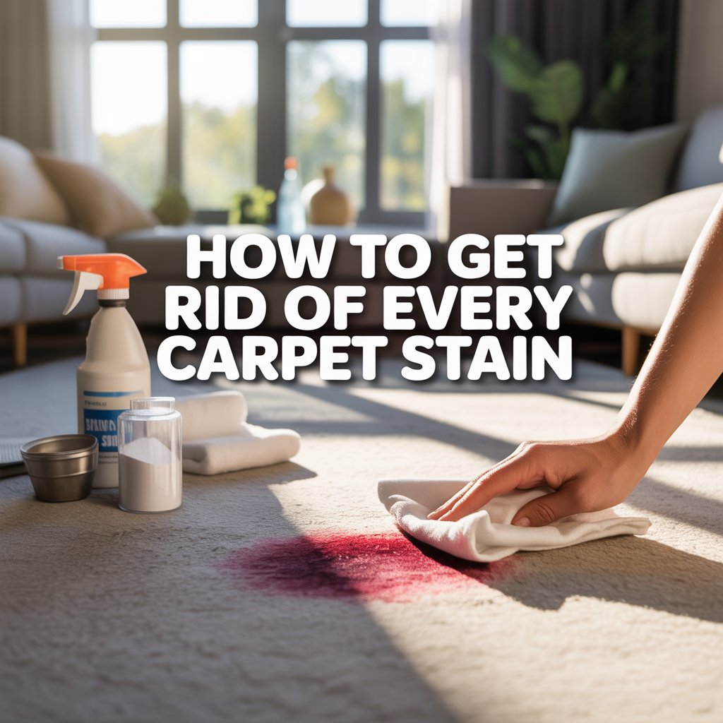 How to Get Rid of Every Carpet Stain From Grease, Ink, and Tough Marks