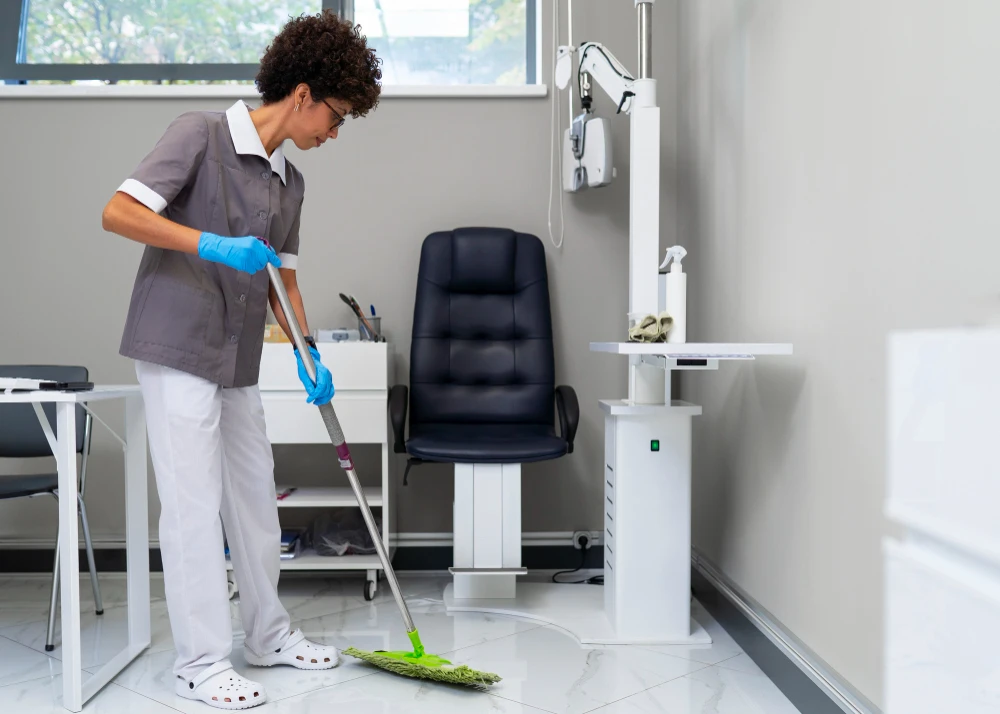 hospital deep cleaning